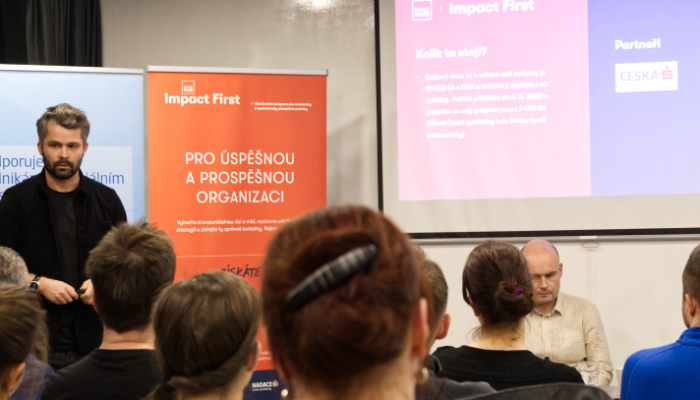Impact First Setkání účastníků akceleračního programu Impact First